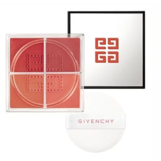 Givenchy Prisme Libre 4-Colour loose powder blush 6 flanelle rubis 