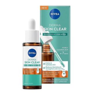 Nivea Derma skin clear rebalance & clear serum 30ml