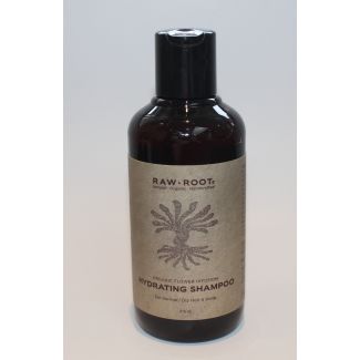 Raw roots hydrating shampoo organic flower infusion 215ml