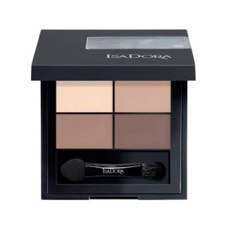 IsaDora eyeshadow quartet 01 muddy nudes 3,5g