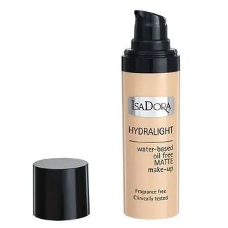 IsaDora hydralight water based oil free matte make up 66 medium light 30ml