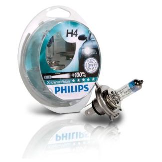 Philips H4 X-treme Version +100% forlygtepære