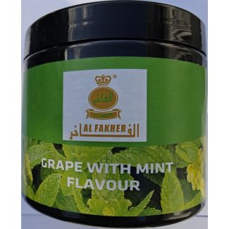 Al fakher grape with mint flavour vandpibe tobak 250g
