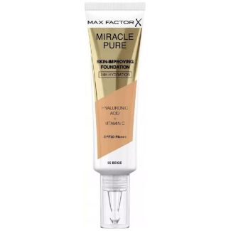 Max factor miracle pure skin-improving foundation  24H hydration 45 warm almond 30ml