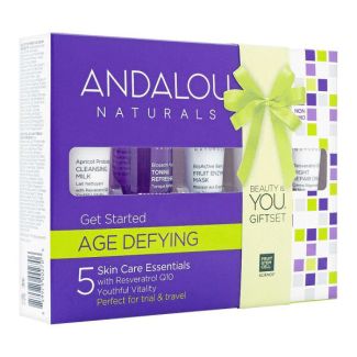 Andalou naturals get started age defying 5 skin care essentials