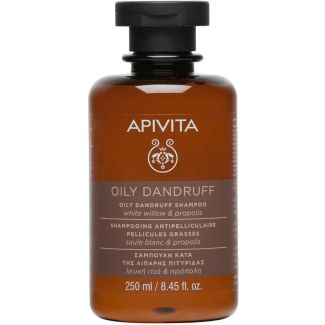 Apivita oily dandruff shampoo white willow & propolis 250ml