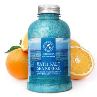 Aromatika bath salt sea breeze 600g