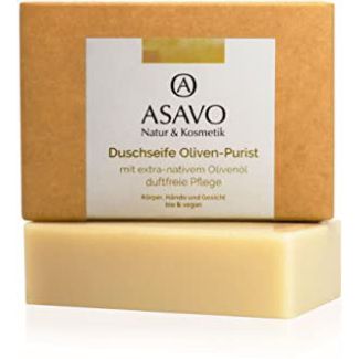 Asavo natur & kosmetik duschseife olivenpurist 95g