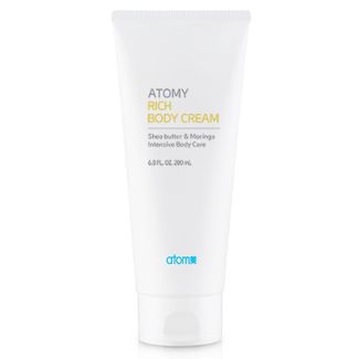 Atomy rich body cream with shea butter & moringa extract 200ml (dato)