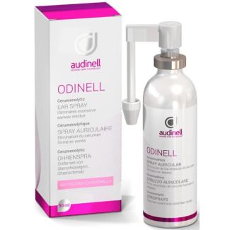 Audinell hearing care technology odinell cerumenolytic ear spray matricaria chamomilla 50ml