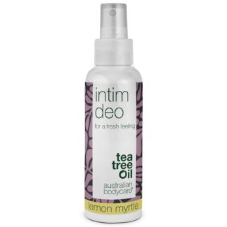 Australian bodycare intim deo for a fresh feeling tea tree oil lemon myrtle 100ml