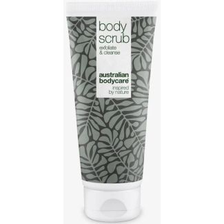 Australian bodycare tea tree oil body scrub exfoliate & cleanse 200ml