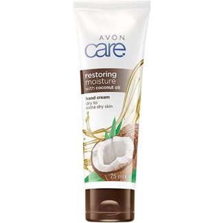 Avon care hand cream restoring moisture with coconut oil 75ml