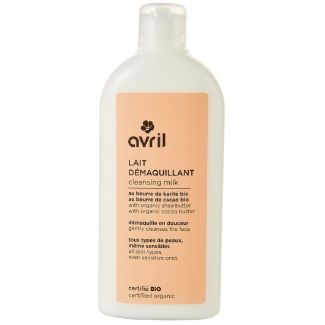 Avril lait démaquillant cleansing milk with organic shea & cocoa butter 250ml (Dato)