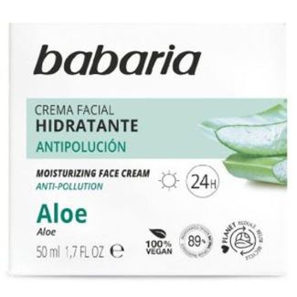 Babaria moisturizing face cream anti-pollution aloe 50ml