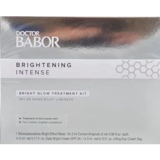 Babor brightening intense bright glow treatment kit - 4 dele