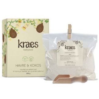Kraes babybad kolloid havre naturligt og sæbefrit bad 200g