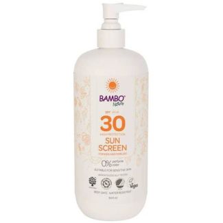 Bambo nature sunscreen for kids and families SPF30 high protection 500ml