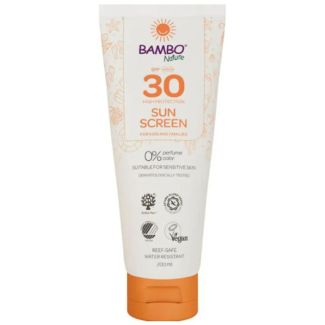 Bambo nature sunscreen for kids and families SPF30 high protection 200ml