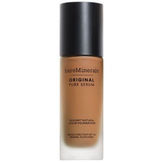 BareMinerals original pure serum radiant natural liquid foundation SPF20 medium deep warm 4.5 30ml