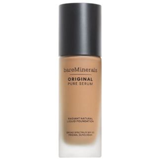 BareMinerals original pure serum radiant natural liquid foundation SPF20 medium warm 3 30ml