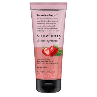 Baylis & harding beauticology shower scrub strawberry & pomegranate 250ml