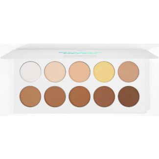 BH cosmetics shade & define 10 color contouring palette 21g