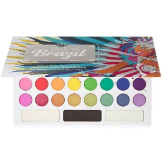 BH cosmetics take me back to brazil 35 color pressed pigment palette 35g