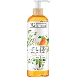 Bielenda eco nature moisturizing & soothing face wash gel mango 200g