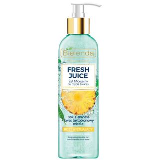 Bielenda micellar crea fresh juice brightening micellar gel with bioactive citrus water 190g
