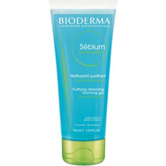 Bioderma sébium gel moussant purifying cleansing foaming gel 100ml