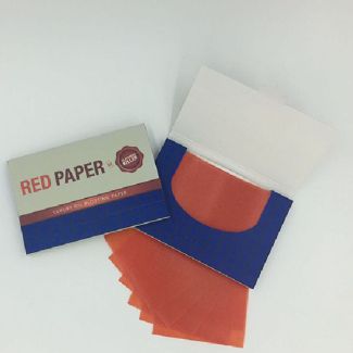 Blackhead killer red paper luxury oil blotting paper