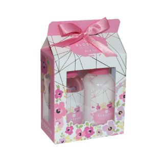 Blossom bath set hibiscus & coconut 2 x 100ml