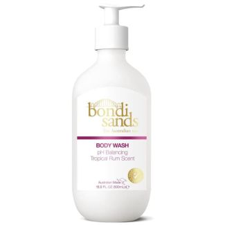Bondi sands the australian tan body wash pH balancing tropical rum scent 500ml