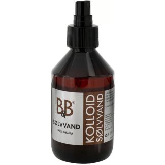 Bundgaard & bluhme kolloid sølvvand 100% naturligt 250ml (minue hætte)