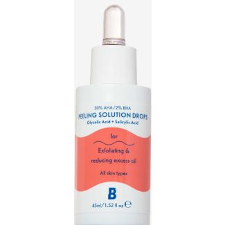 By beauty bay peeling solution drops 30% AHA 2% BHA all skin types 45ml