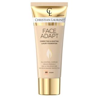 Christian laurent face adapt correction & adapting luxury foundation 01 ivory 30ml