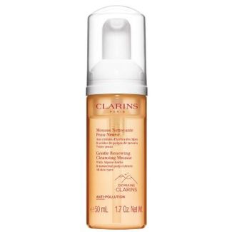 Clarins paris gentle renewing cleansing mousse all skin types 50 ml