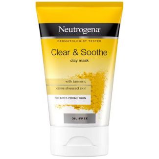 Neutrogena clear & soothe clay mask with turmeric oil-free 50ml