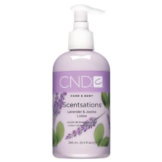 CND hand & body scentsations lavender & jojoba lotion 245ml
