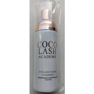Coco lash academy eyelash foam cleanser 60ml