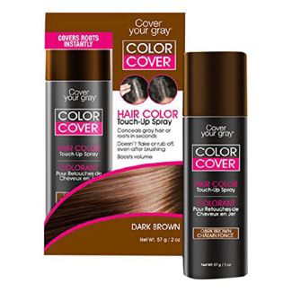 Cover your grey color cover root conceal touch-up spry dark brown 57g