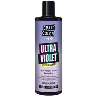 Crazy color by renbow ultraviolet anti yellow shampoo 250ml