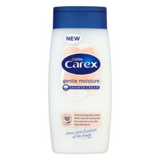 Cussons carex gentle moisture shower cream 250ml