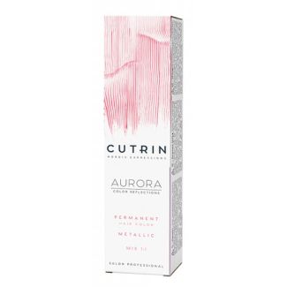 Cutrin aurora permanent hair color metallic 7R nude rose medium blonde 60ml