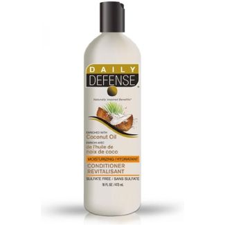 Daily defense conditioner revitalisant enriched with coconut oil 473ml
