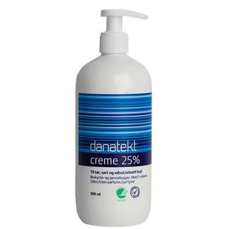 Danatekt creme 25% til tør sart og udsat hud 500ml