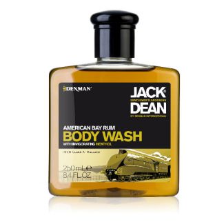 Denman jack dean gentlemen's grooming american bay rum body wash 250ml