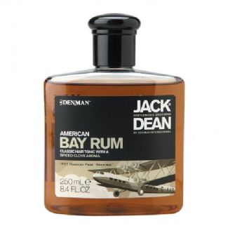 Denman jack dean gentlemen's grooming american bay rum classic hair tonic 250ml
