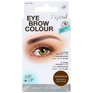 Depend eye brow colour mørkbrun 